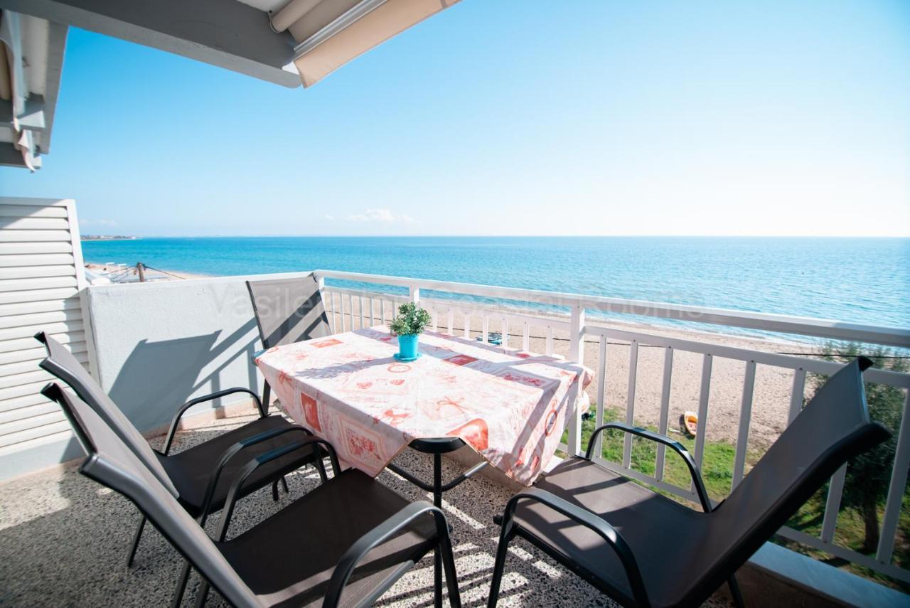 Vasileiadou Coastal Rooms Flogita Exterior foto